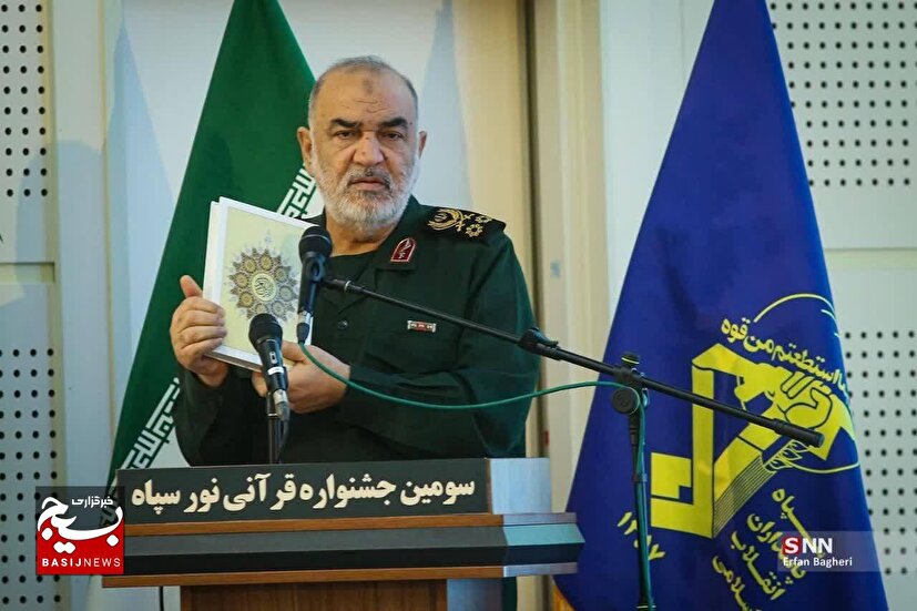 پیام جامعه قرآنی سپاه پاسداران در پی جنایت رژیم صهیونسیتی و شهادت دانشمندان هسته‌ای و مردم بی‌گناه