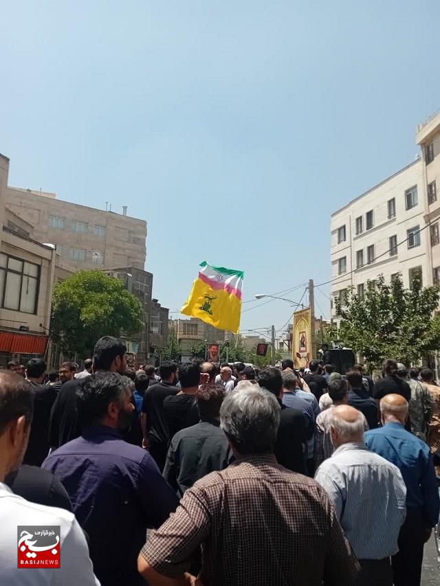 مراسم تشییع شهید محمدحسن بلندی از شهدای امنیت و اقتدار برگزار شد