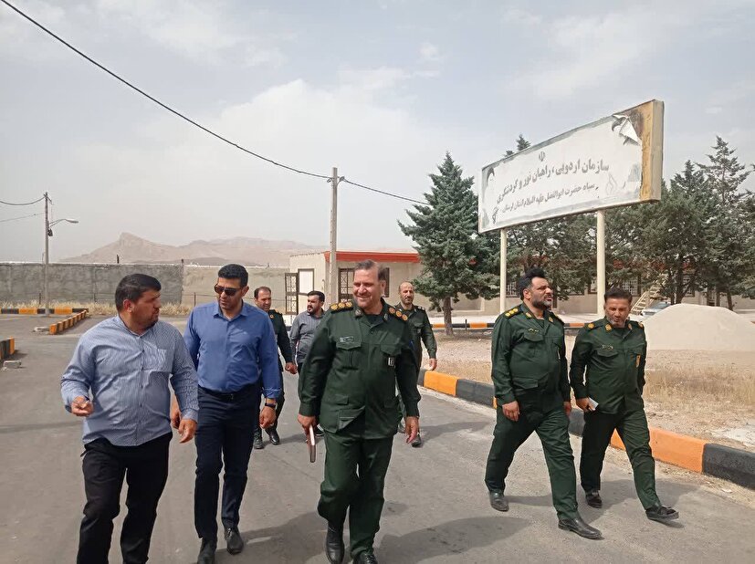 بازدید معاون هماهنگ‌کننده سپاه استان لرستان از مجتمع تربیت فرهنگی اردویی