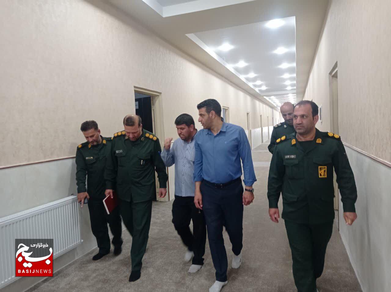 بازدید معاون هماهنگ‌کننده سپاه استان لرستان از مجتمع تربیت فرهنگی اردویی