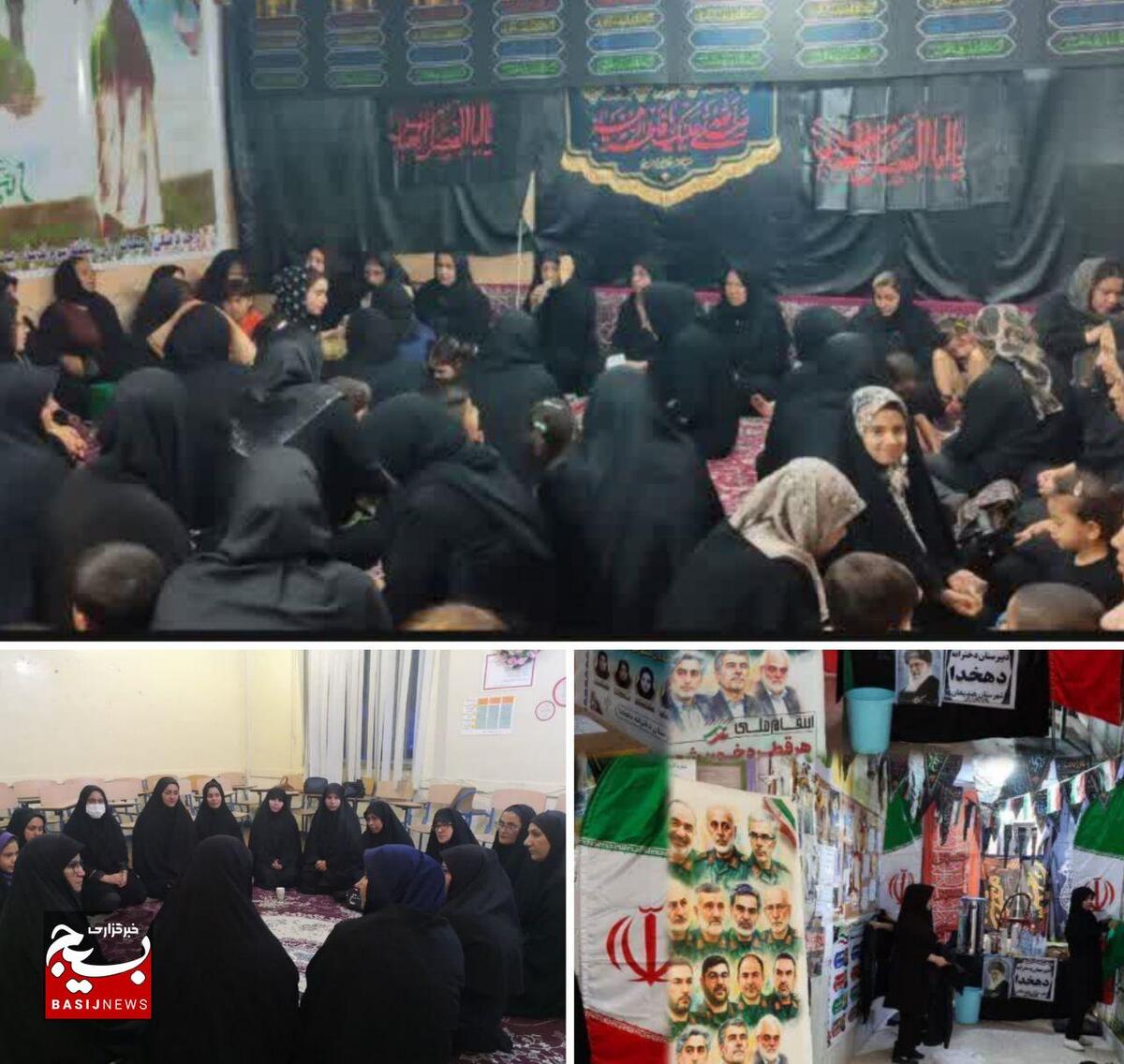 برگزاری جهادتبیین ایام ماه محرم درهندیجان