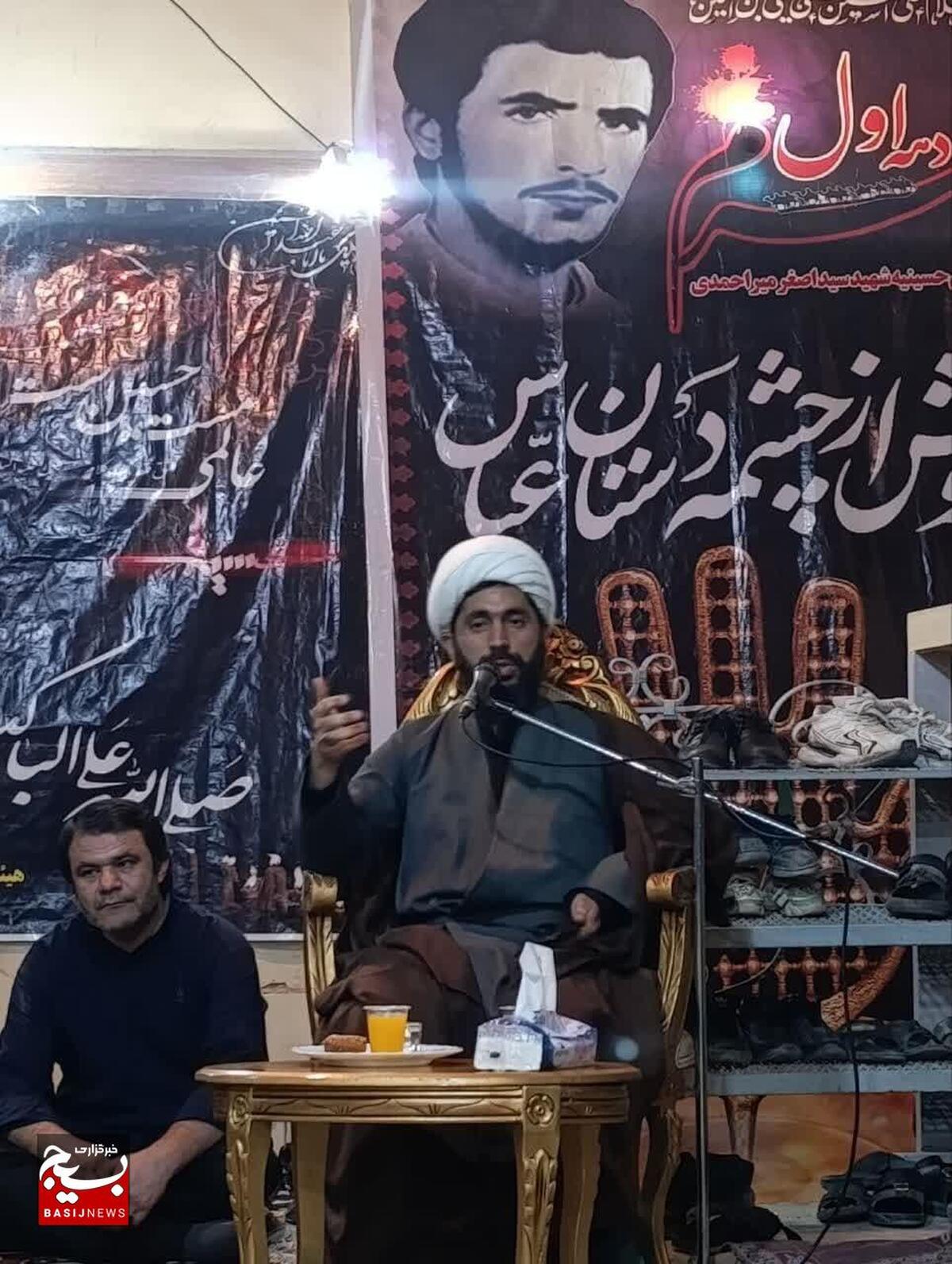 آیین سوگواری دهه اول محرم در شهر باباحیدر