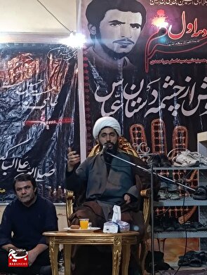 آیین سوگواری دهه اول محرم در شهر باباحیدر
