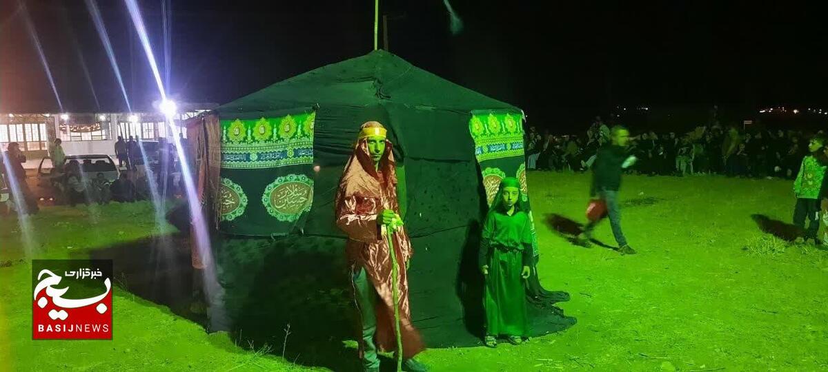 شام غریبان امام حسین علیه السلام و تعزیه خوانی در روستای دوله سیب