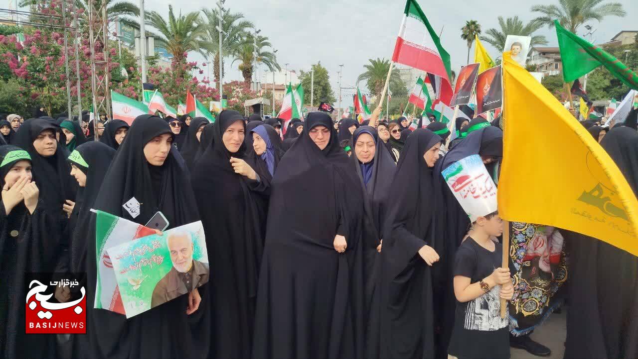 اجتماع عظیم زینبیون در رشت برگزار شد اجتماع عظیم زینبیون در رشت برگزار شد