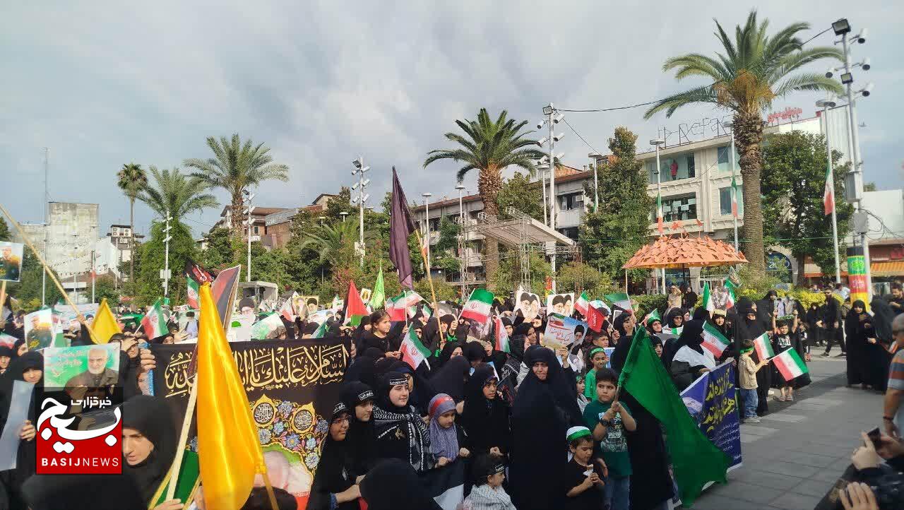 اجتماع عظیم زینبیون در رشت برگزار شد اجتماع عظیم زینبیون در رشت برگزار شد