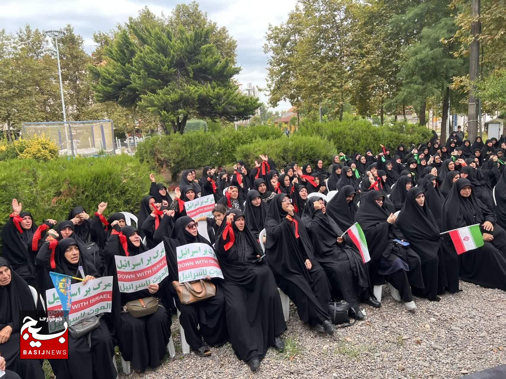 اجتماع عظیم زینبیون در رشت برگزار شد اجتماع عظیم زینبیون در رشت برگزار شد