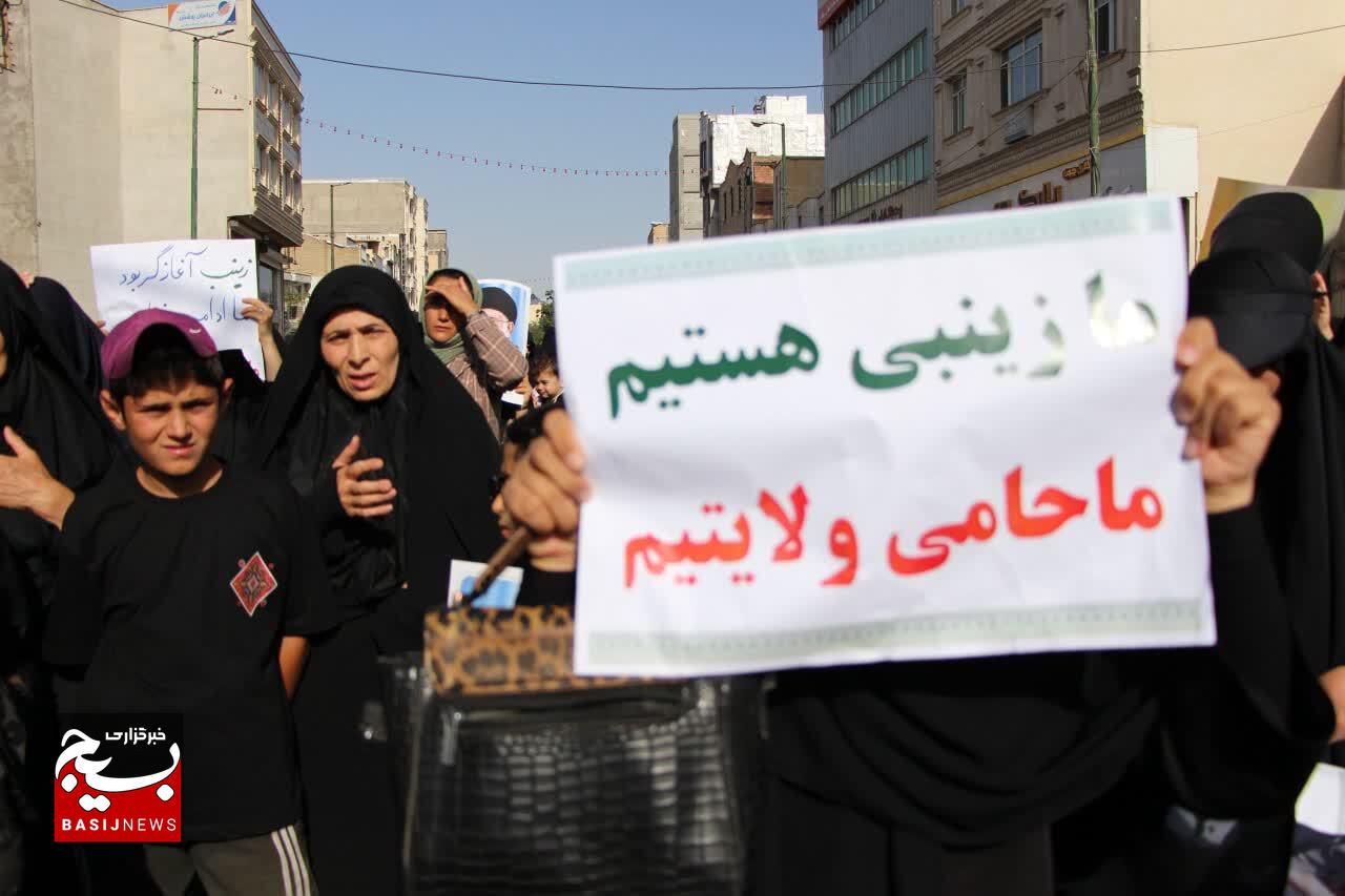اجتماع بزرگ زینبیون در زنجان برگزار شد اجتماع بزرگ زینبیون در زنجان برگزار شد