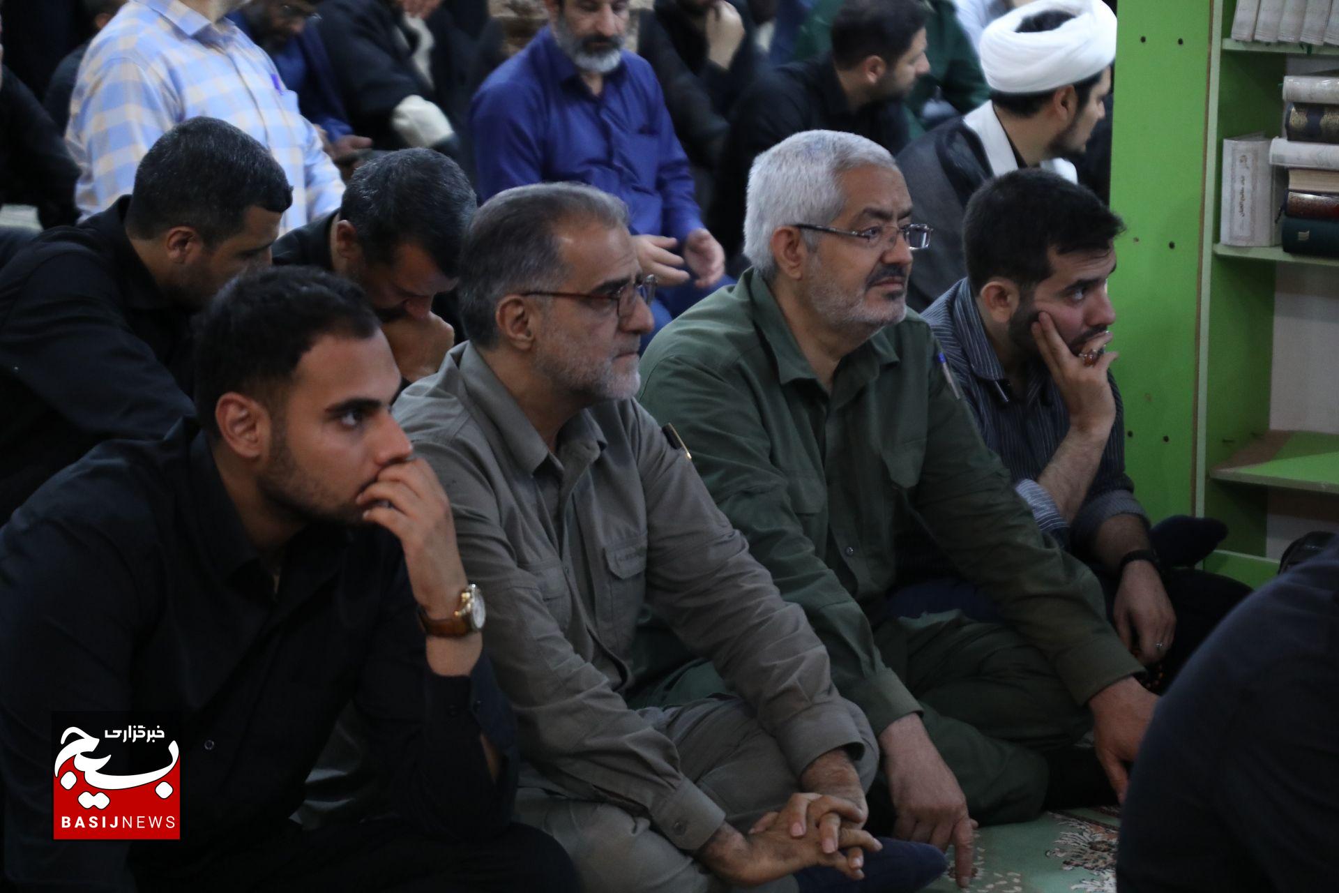 مراسم بزرگداشت ۲۷ شهید اقتدار نمایندگی ولی فقیه در سپاه