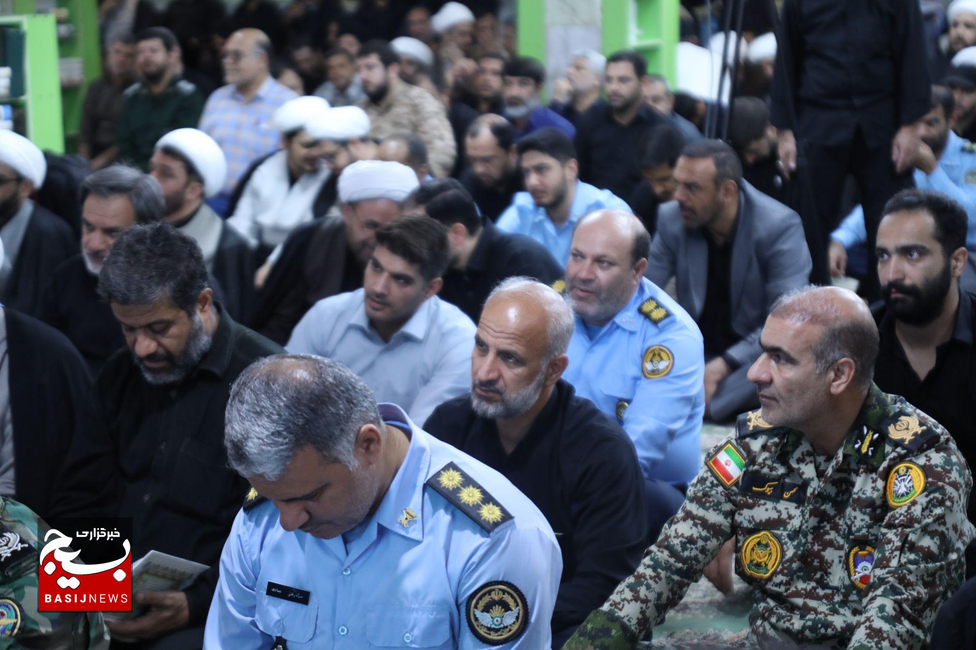 مراسم بزرگداشت ۲۷ شهید اقتدار نمایندگی ولی فقیه در سپاه