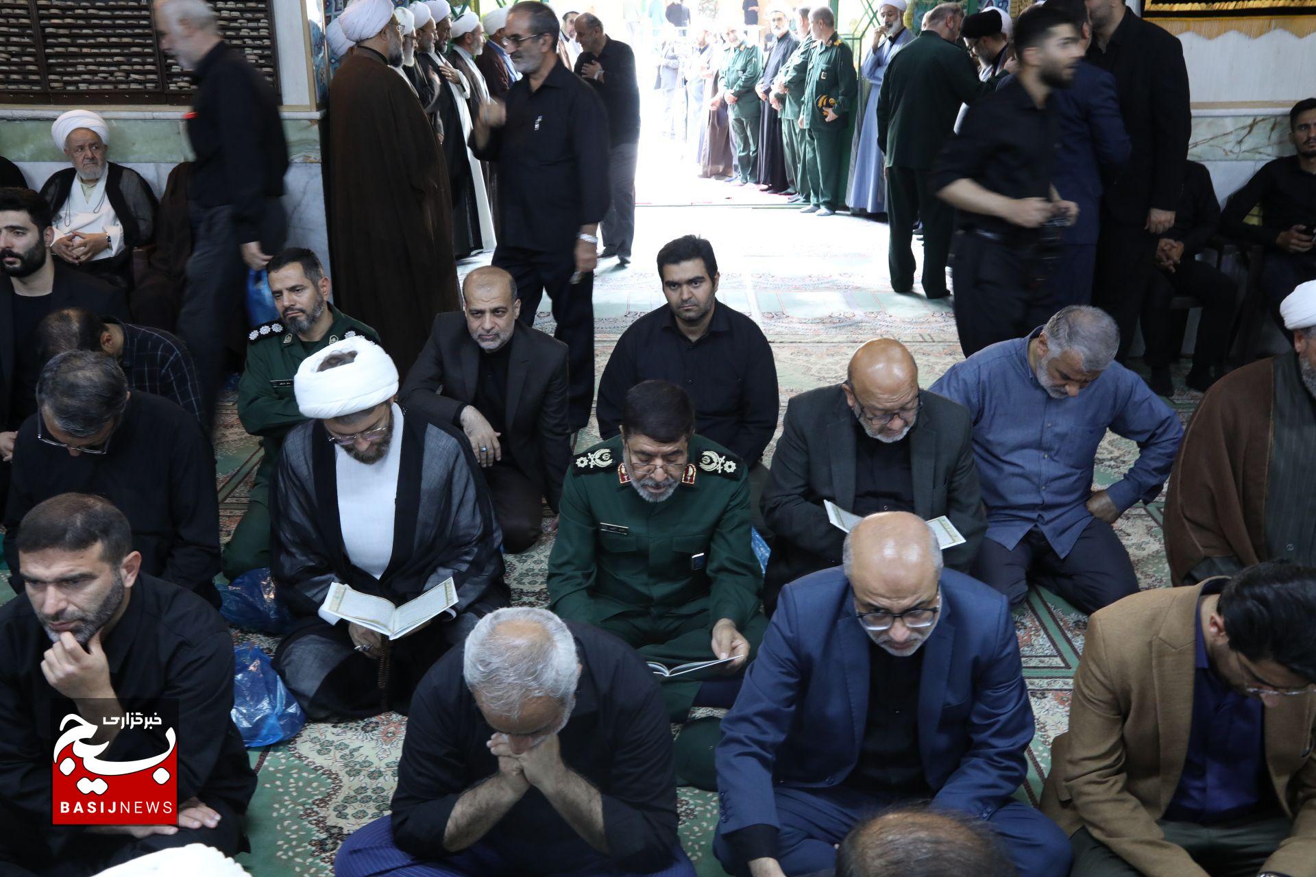مراسم بزرگداشت ۲۷ شهید اقتدار نمایندگی ولی فقیه در سپاه