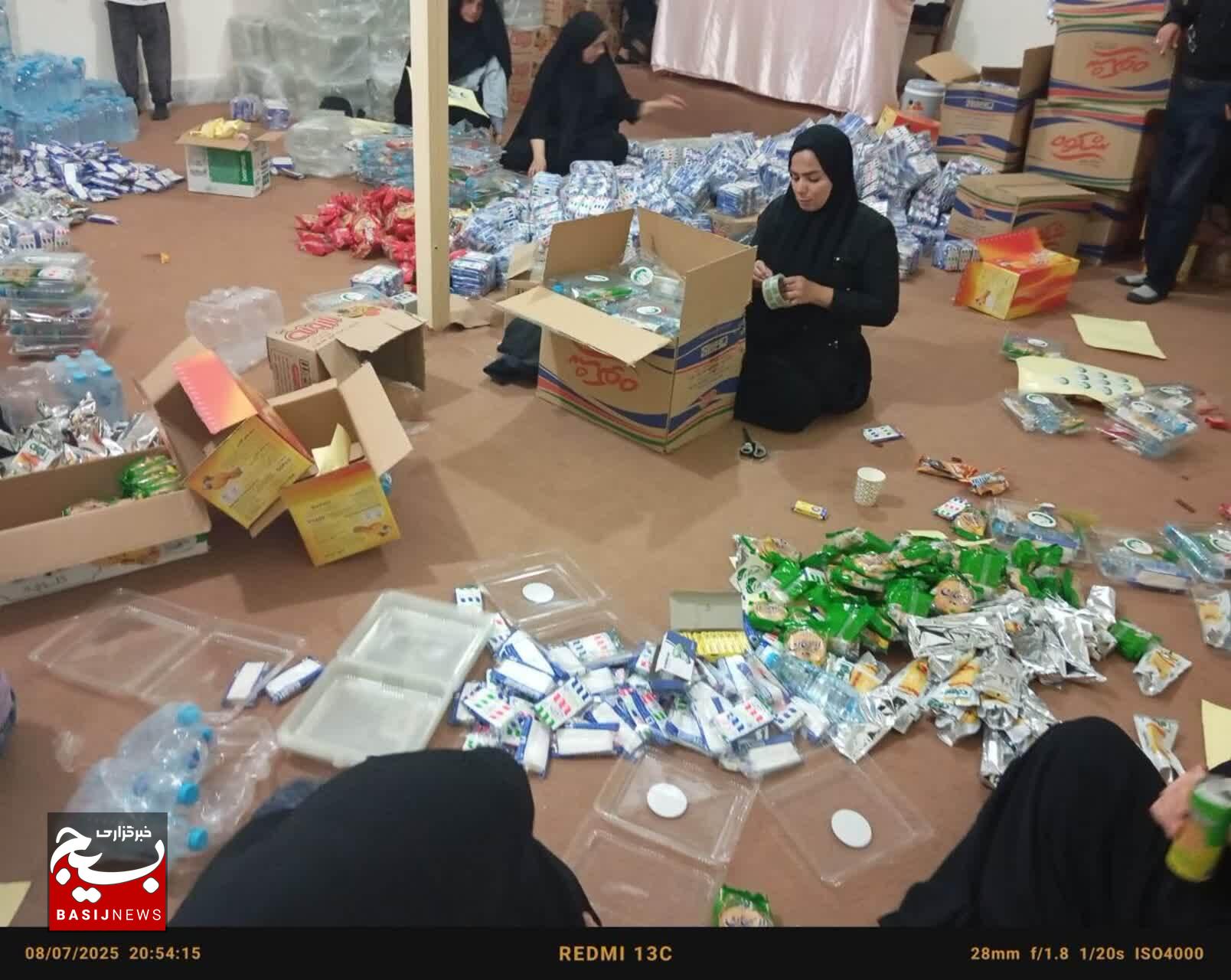 گروه‌های جهادی تایباد در خط مقدم خدمت هستند