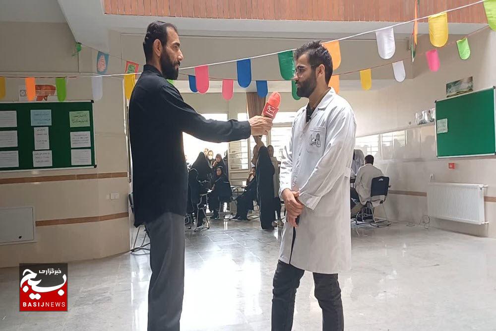 برگزاری اردوی جهادی سلامت در اسدآباد/ از آزمایش رایگان تا ارجاع تخصصی بیماران