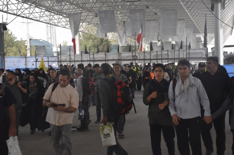 آخرین وضعیت خدماترسانی به زائران در مرز مهران آخرین وضعیت خدماترسانی به زائران در مرز مهران