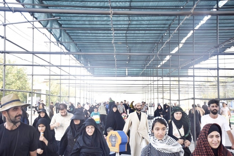 آخرین وضعیت خدماترسانی به زائران در مرز مهران آخرین وضعیت خدماترسانی به زائران در مرز مهران