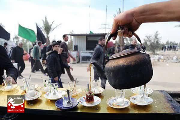 حضور جهادگران قزوینی در حرکت عظیم اربعین حسینی با برپایی ۴۶ موکب جهادی