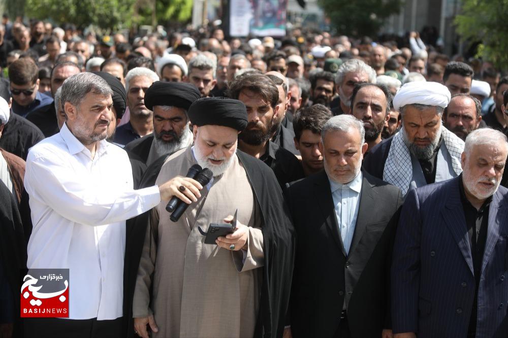 مراسم تشییع شهید اقتدار بسیج «اسماعیل پاشایی» از شهدای جنگ تحمیلی ۱۲ روزه