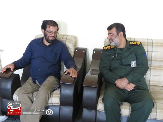 دیدار با روحانی آزاده رضا میرزایی در کنگان دیدار با روحانی آزاده رضا میرزایی در کنگان