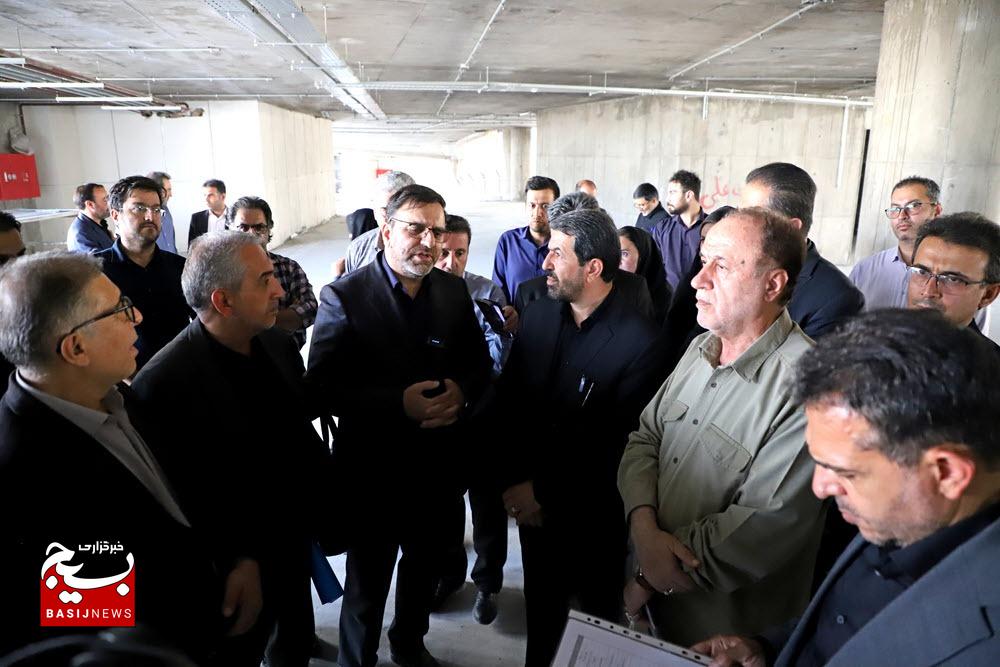 پروژه پارکینگ آقاجانی‌بیگ پس از یک دهه توقف در مسیر تکمیل قرار گرفت
