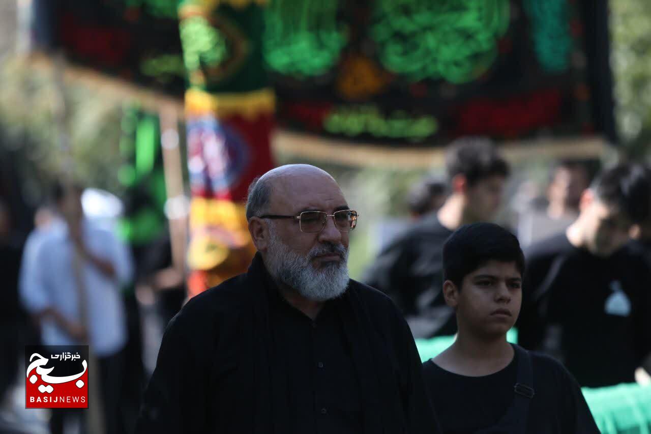 مراسم عزاداری و سینه‌رنی نیروهای مسلح به مناسبت ۲۸ صفر با حضور کارکنان و نیروهای سازمان بسیج مستضعفین