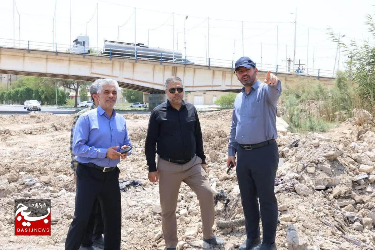 آغاز عملیات ساحل‌سازی بهمنشیر در آبادان