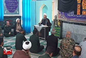 برگزاری مراسم سوگواری سالروز شهادت حضرت رقیه (س) در سپاه ناحیه کبودراهنگ