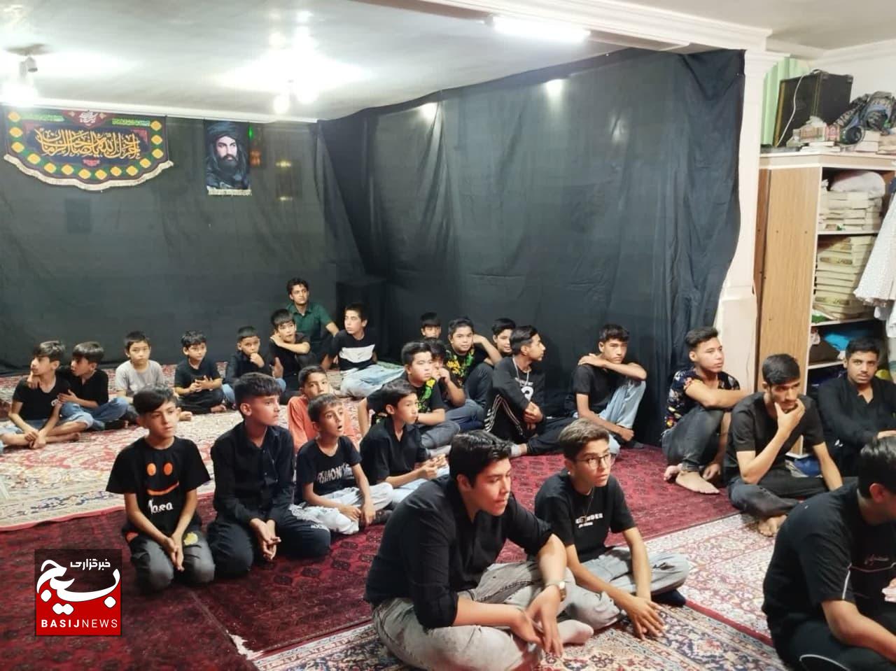 افتخار میزبانی هیئت جوانان حضرت علی اکبر (ع)روستای کاریزنو بخش نصرآباد از مراسم عزاداری شهادت حضرت رقیه (س)