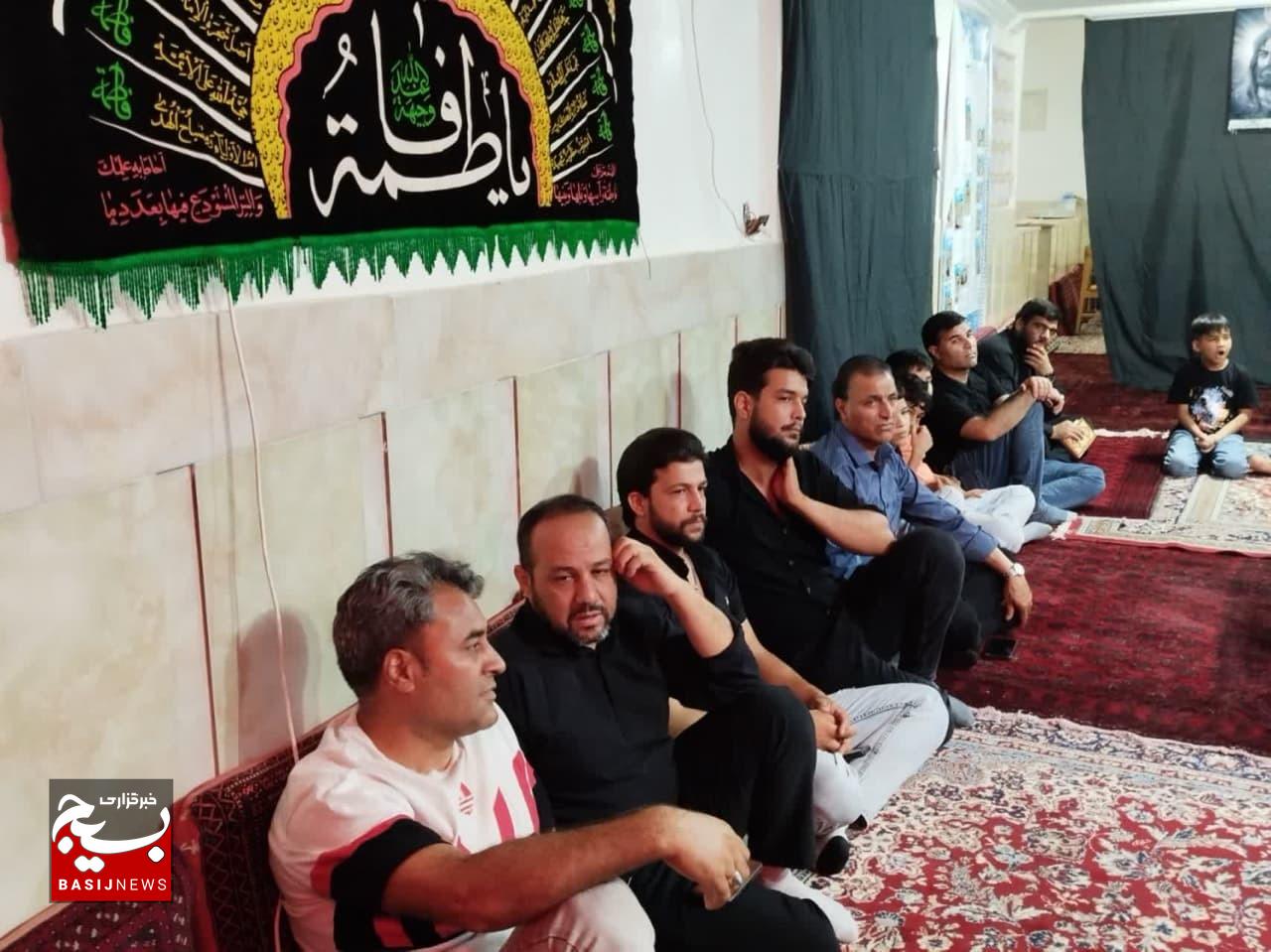 افتخار میزبانی هیئت جوانان حضرت علی اکبر (ع)روستای کاریزنو بخش نصرآباد از مراسم عزاداری شهادت حضرت رقیه (س)