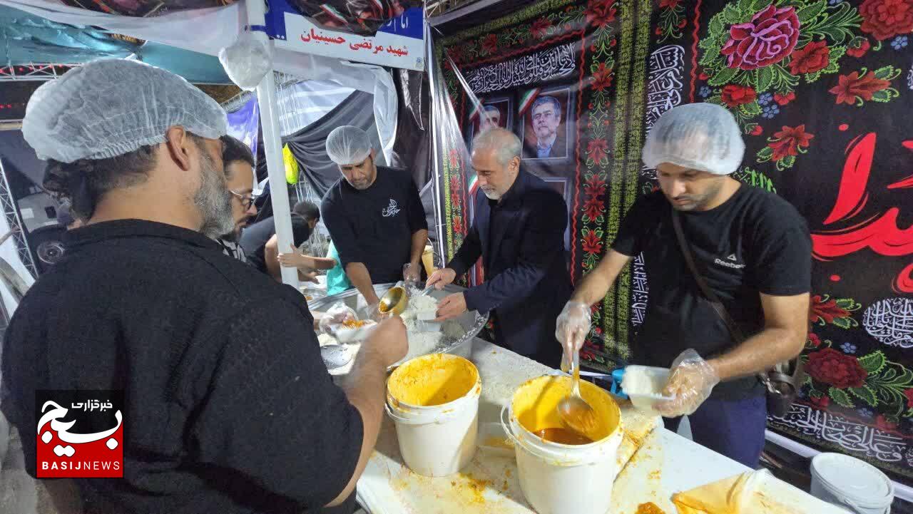 گزارش تصویری سوم ؛ “موکب امام رضا (ع) شهدای صنعت نفت”
