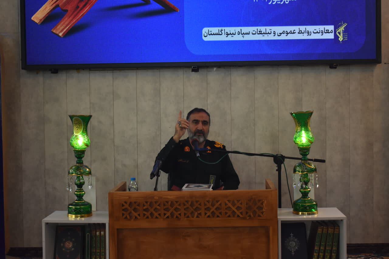 فرمانده سپاه نینوا : ارتباط با قرآن یکی از مصادیق ایمان راسخ پاسداران حقیقی سپاه اسلام است / حماسه دفاع مقدس ۱۲ روزه یک معجزه الهی بود