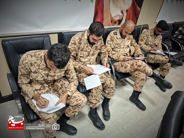 کسب رتبه برتر مسابقات قرآنی استان توسط سرباز کنگانی