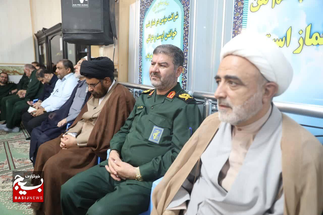 آیین گرامیداشت شهید غیب‌پرور با حضور مسئولان و کارکنان سازمان بسیج مستضعفین