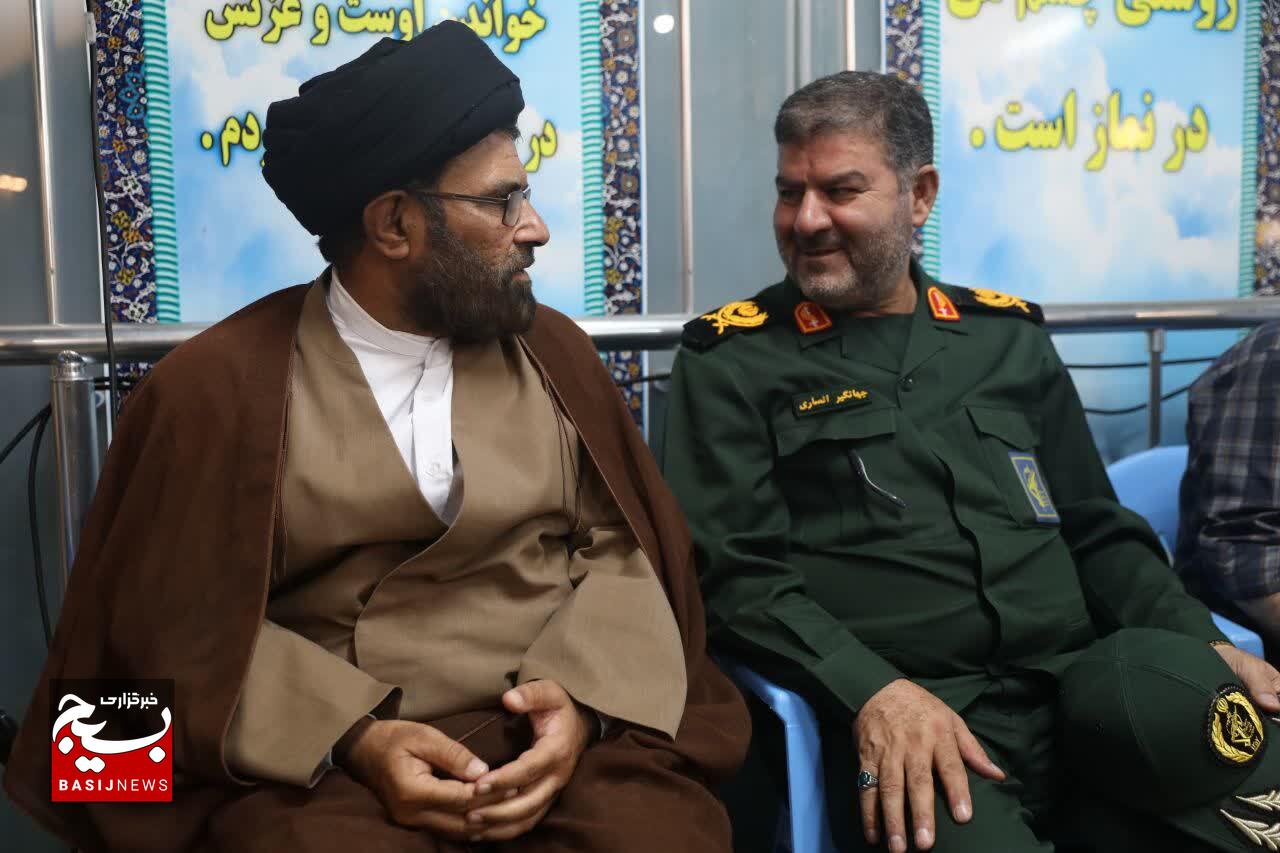 آیین گرامیداشت شهید غیب‌پرور با حضور مسئولان و کارکنان سازمان بسیج مستضعفین