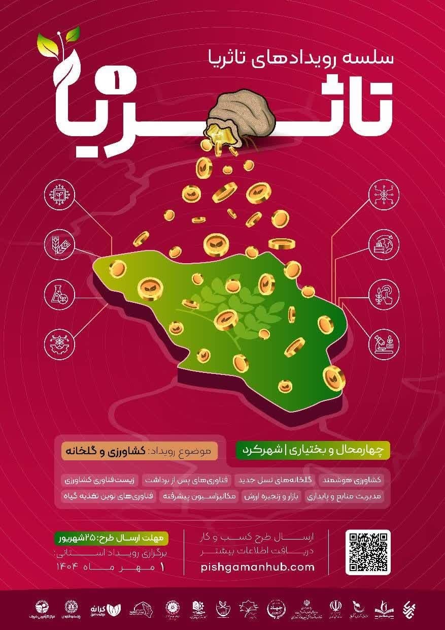 «رویداد ملی تاثُریا» مسیری برای توسعه زیستبوم فناوری و نوآوری کشور «رویداد ملی تاثُریا» مسیری برای توسعه زیستبوم فناوری و نوآوری کشور