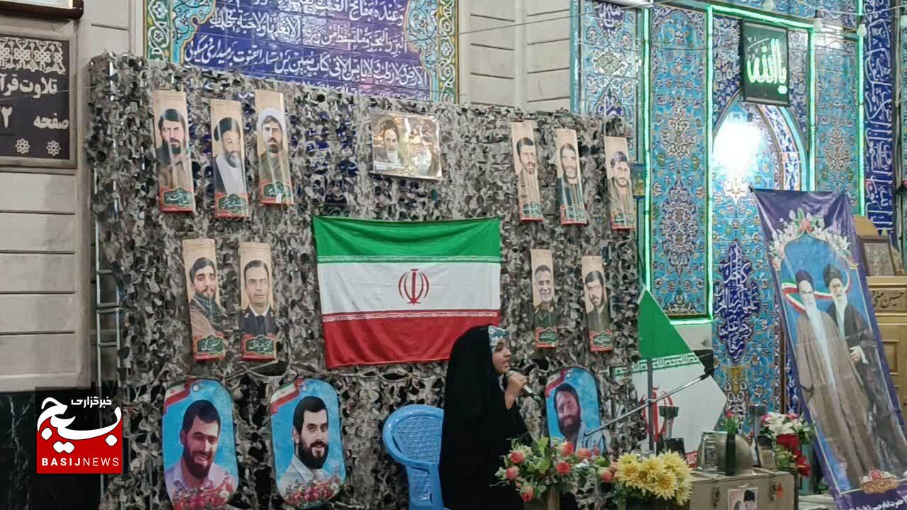 برگزاری یادواره شهدا در مسجد سید محله خوزان