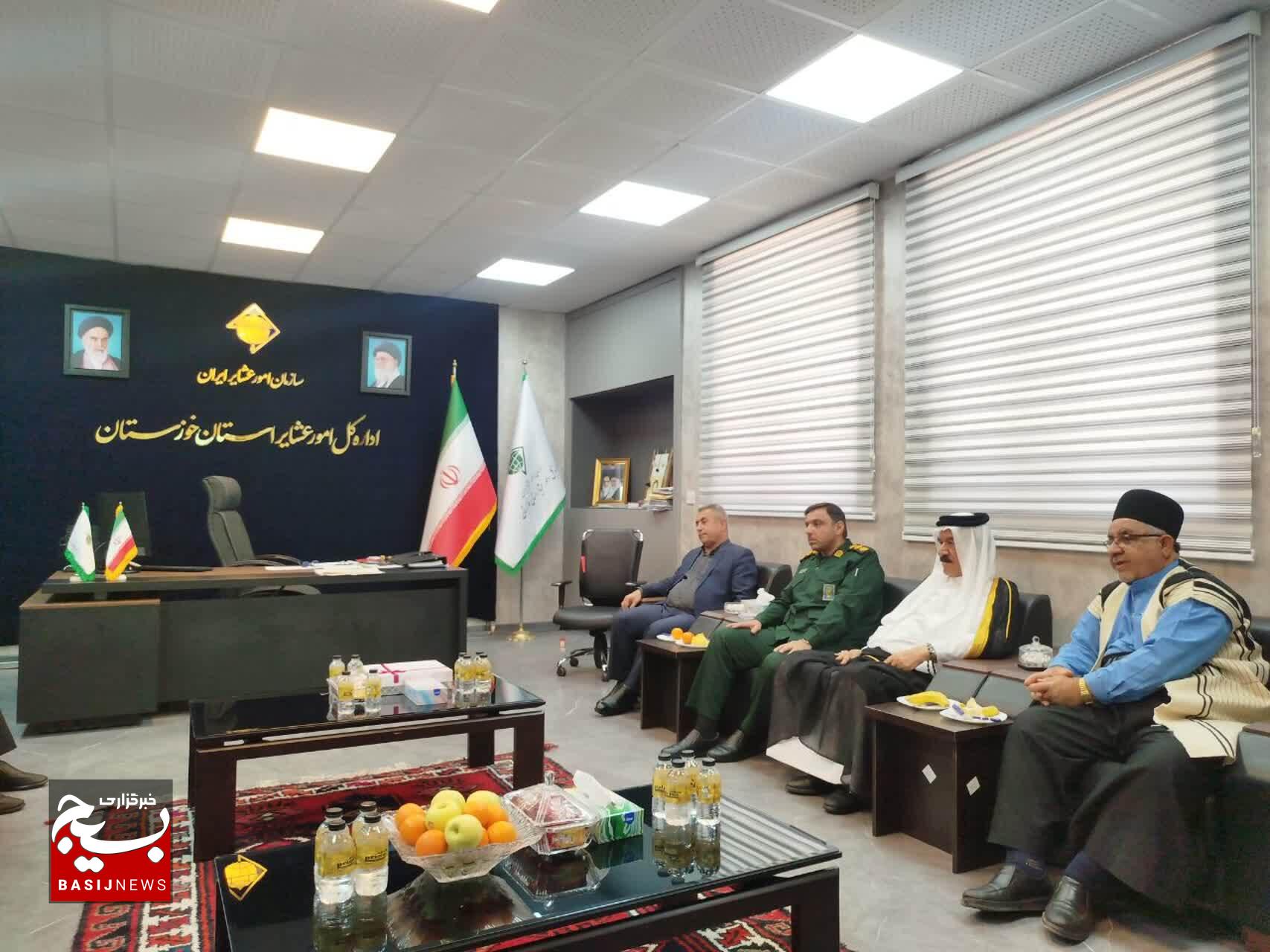عشایر خوزستان در صف اول خدمت و جانفشانی هستند