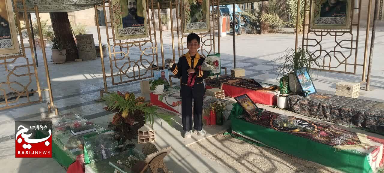 نخستین روز مدرسه برای فرزندان شهدای اقتدار بسیج