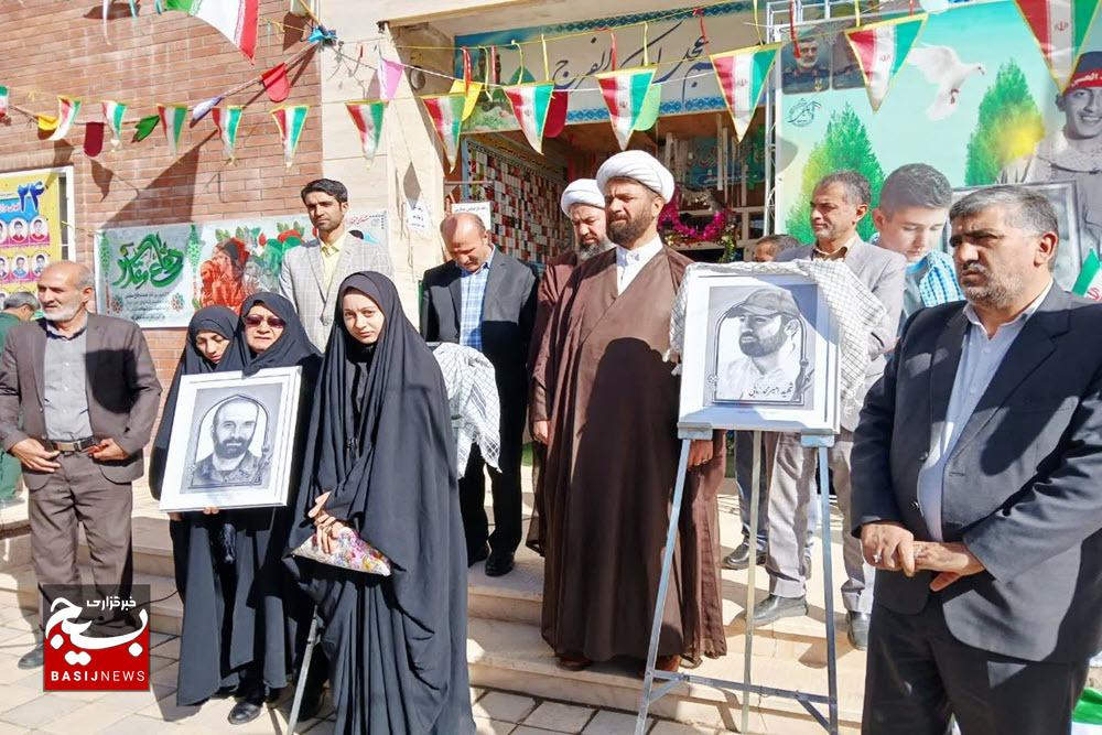 دانش‌آموز بسیجی بهار با نقاشی‌هایش یاد شهدا را زنده کرد