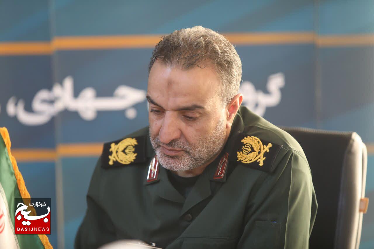آیین تکریم و معارفه مسئول دفتر نمایندگی ولی فقیه در سازمان بسیج سازندگی کشور