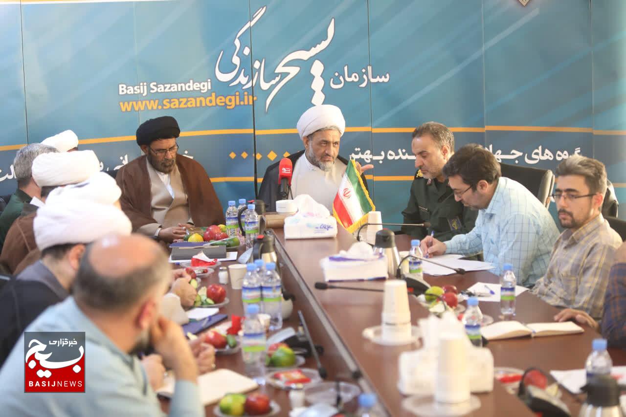 آیین تکریم و معارفه مسئول دفتر نمایندگی ولی فقیه در سازمان بسیج سازندگی کشور