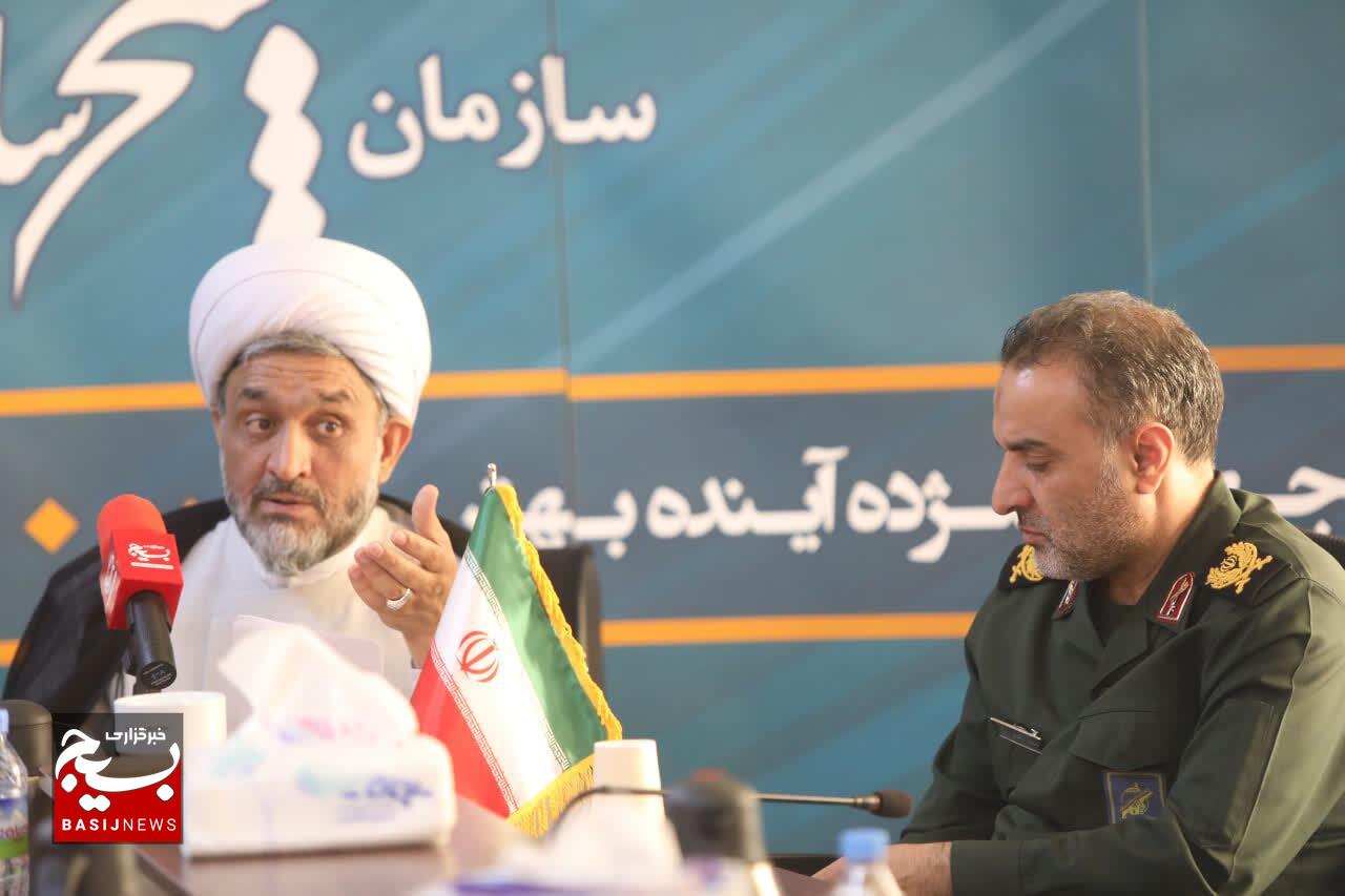 آیین تکریم و معارفه مسئول دفتر نمایندگی ولی فقیه در سازمان بسیج سازندگی کشور