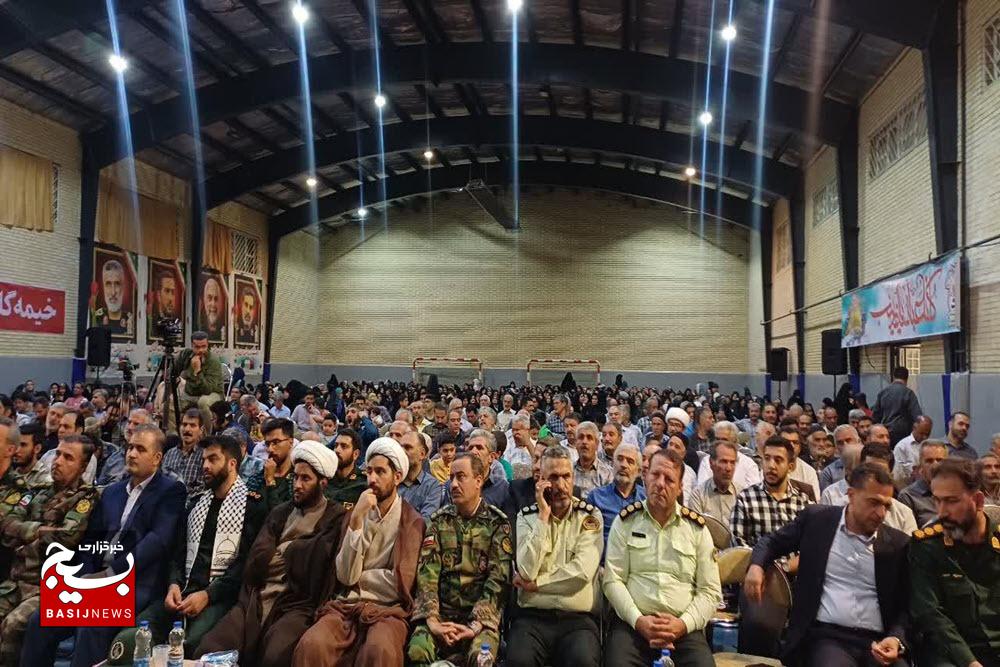  بیست‌و‌چهارمین یادواره ۳۸ شهید والامقام شورین برگزار شد
