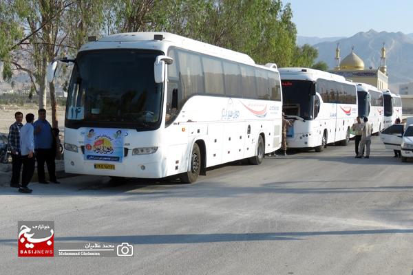 اعزام کاروان دختران دانش آموز کنگانی به راهیان نور