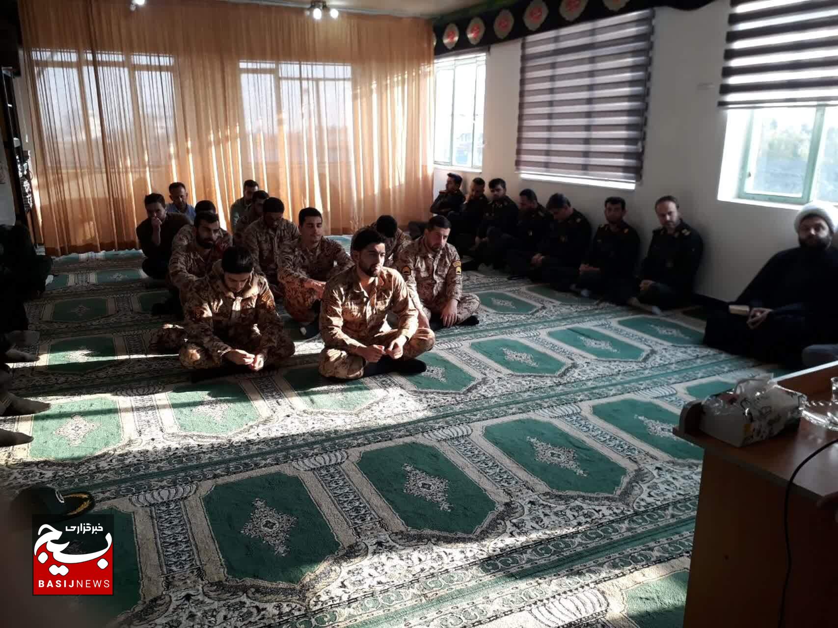 برگزاری نشست سیاسی پایوران و سربازان سپاه ماسال 