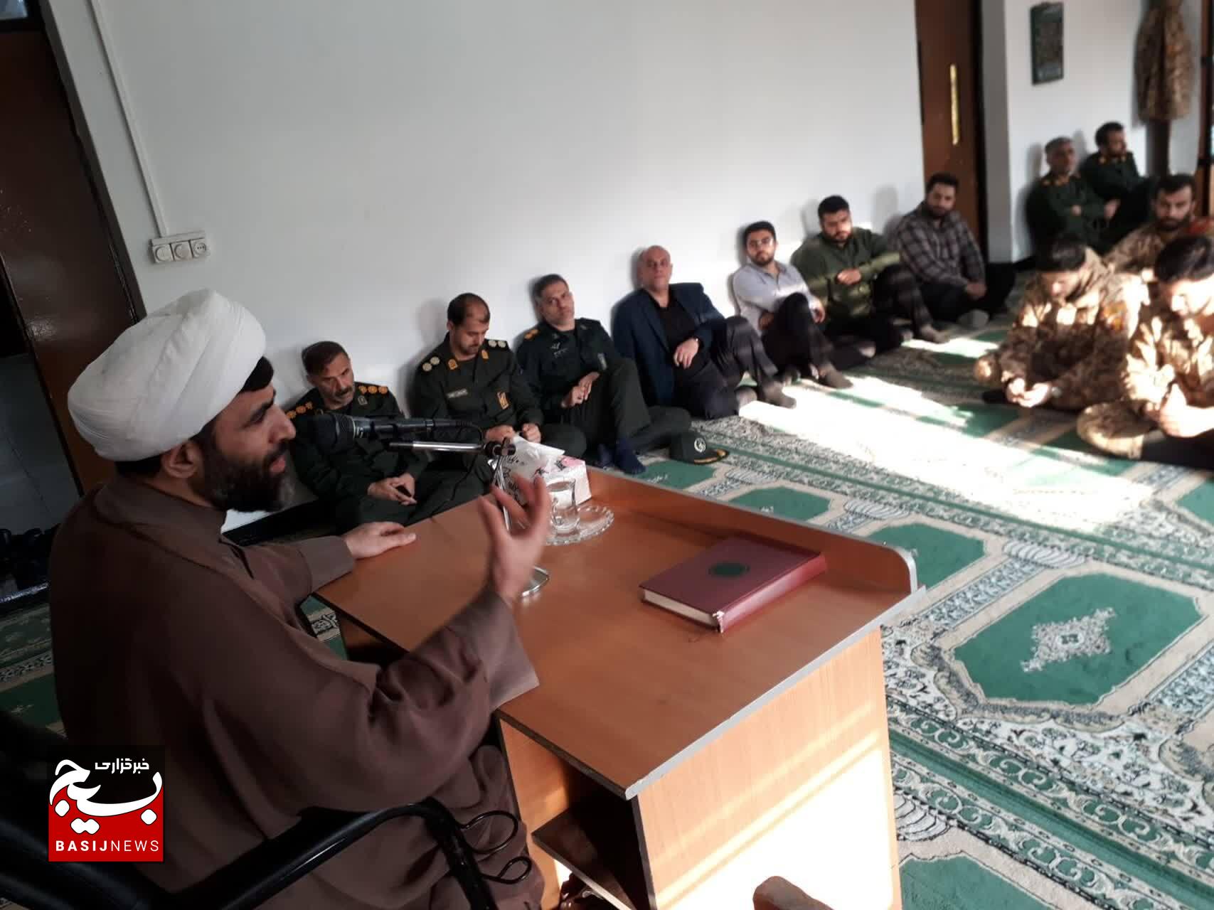 برگزاری نشست سیاسی پایوران و سربازان سپاه ماسال 