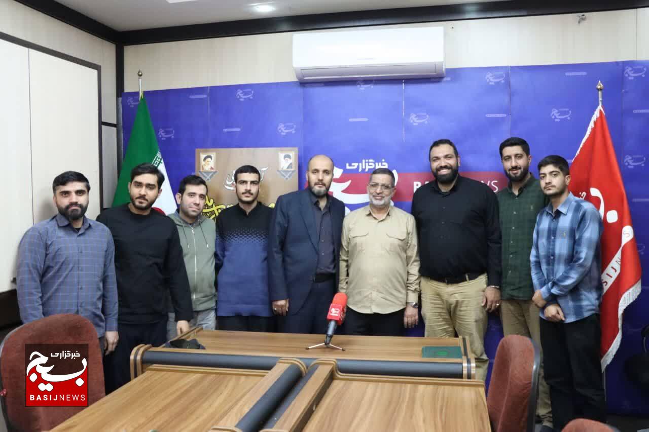 حضور سخنگوی سپاه در خبرگزاری بسیج