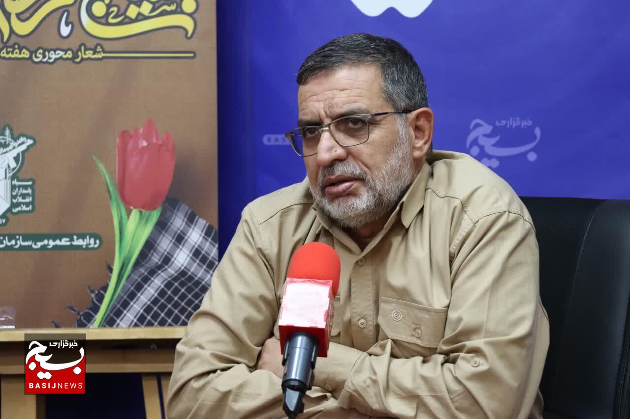 حضور سخنگوی سپاه در خبرگزاری بسیج