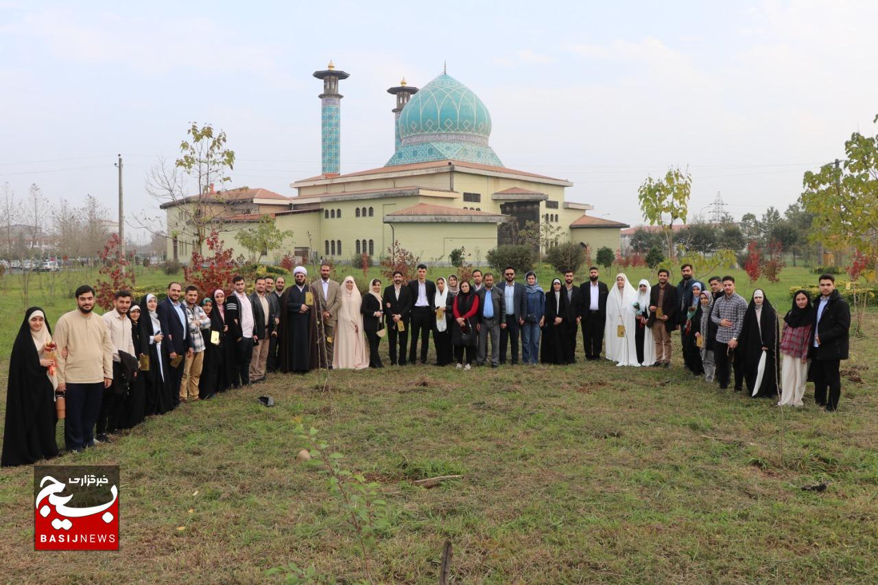 جشن ازدواج ۴۰ زوج دانشجو در دانشگاه گیلان