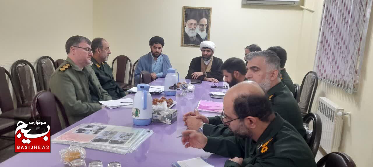 جانشین مسئول نمایندگی ولیفقیه در سپاه قدس گیلان از برنامههای بسیج رضوانشهر بازدید کرد جانشین مسئول نمایندگی ولیفقیه در سپاه قدس گیلان از برنامههای بسیج رضوانشهر بازدید کرد