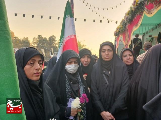 آیین تشییع یکصد شهیدگمنام در تهران برگزار شد